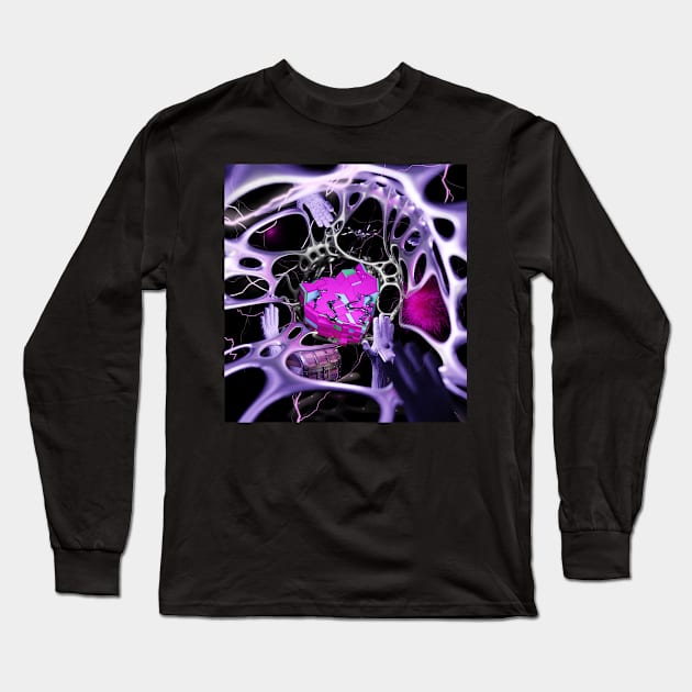 CHROMETYPE SURREAL ART "Someone else's love" Long Sleeve T-Shirt by MeditativeLook